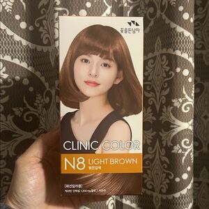 N8 Light Brown Hair Dye. Made in Korean.